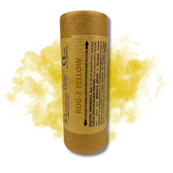 ŚWIECA DYMNA - Żółta - Zawleczka - RDG-2-YELLOW - Ark-O