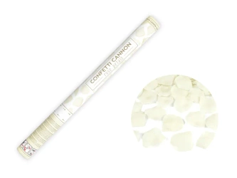 Tuba Konfetti - płatki róż - kremowe - 60cm