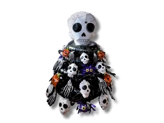 Balon Foliowy Straszne Drzewo 3D - Halloween - 85 x 103 cm