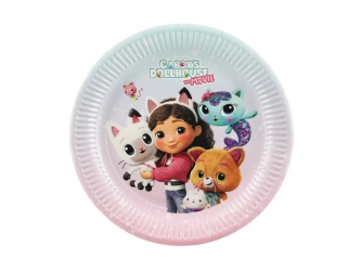 Talerzyki Koci Domek Gabi - Gabi i przyjaciele - 23cm - 6 sztuk