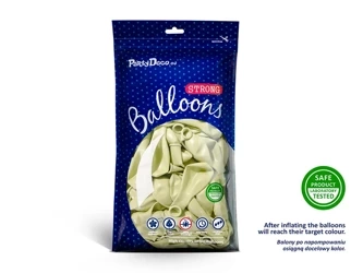 Balony Strong 23cm - Pastel Light Cream - 100 sztuk