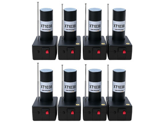 Zestaw 8x Fontann + SYSTEM - 2m 30s - wytwornica iskier bezzapachowa