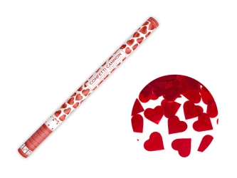 Tuba Konfetti - Serca - Czerwone - 80cm