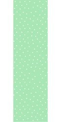 Papier do pakowania - Jasnozielony - Białe gwiazdki - 68,5 x 100 cm