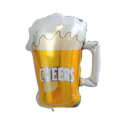 Balon Foliowy Kufel Piwa - 60 x 77 cm