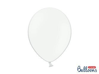 Balony Strong 30cm - Pastel Pure White - 10 sztuk