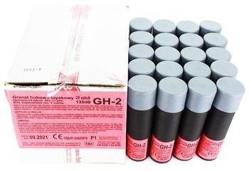 ZESTAW - 20 x GRANAT HUKOWO-BŁYSKOWY - Zawleczka - GH-2 - B&G