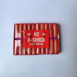 PETARDY HUKOWE Z GWIZDEM - H2 X-SHOCK - 20 sztuk - H2-WHI - Gaoo