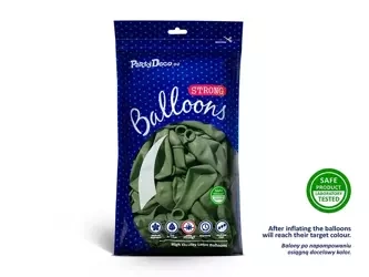 x Balony Strong 30 cm - Pastel Rosemary Green - 100szt. x