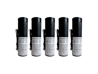 Zestaw 5x FONTANNA ISKIER SREBRNA WESELNA - 50 sec - 2m - XT1063 - Triplex