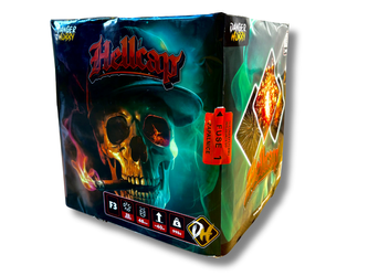 Wyrzutnia HELL CAP - 25 strzałów - 48 mm - PC1W3 - DANGER HOBBY