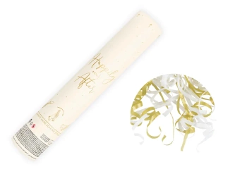 Tuba z serpentynami - mix - 25 cm