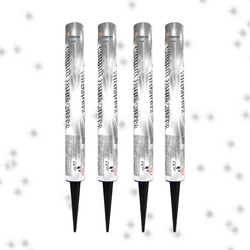 ZESTAW 4 x Gatling Shooter STROBE SILVER - 380 strzałów - 10mm - MAXSEM