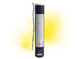 MINA DYMNA Z ZAPALNIKIEM - ŻÓŁTY - 40mm