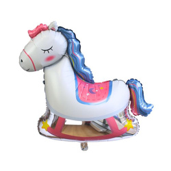 Balon Foliowy Koń na Biegunach - 83 x 84.5 cm