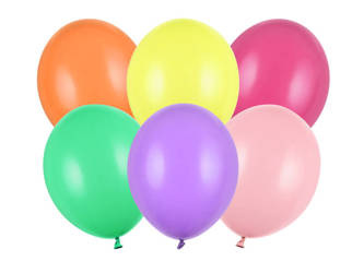 Balony Strong 30cm - Pastel Mix - 10szt