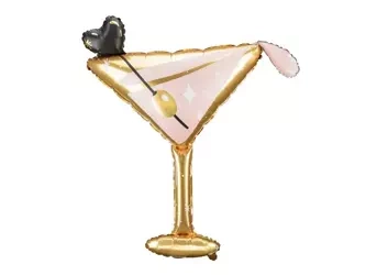 Balon foliowy - Kieliszek - 126 x 93 cm