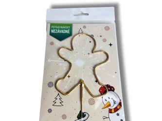 x ZIMNE OGNIE 33CM CZŁOWIEK/CIASTEK - VPV26 - Triplex - 1 szt x