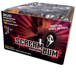 PISZCZKI WHISTLING ATTACK - SCREAM BUM - 100 strzałów - ZBS203 - ZomBum
