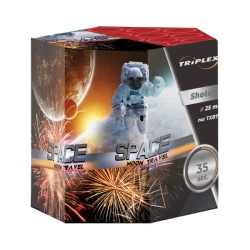 WYRZUTNIA MOON TRAVEL - 19 strzałów - 25mm - TXB751 - Triplex