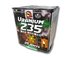 WYRZUTNIA URANIUM - 25 strzałów - 38mm - CLE4320 - SRPYRO