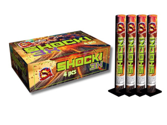 Fontanna/Wulkan - Shock crackling - CLE0557 - SRPYRO - 4 szt.