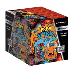 WYRZUTNIA FREE SPIRIT - 25 strzałów - 30mm - TXB937 - Triplex