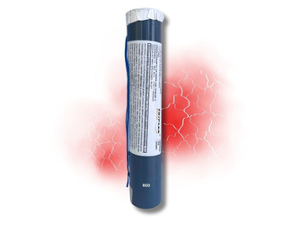 MINA DYMNA CZERWONA Z ZAPALNIKIEM - CRACKLING - 40mm