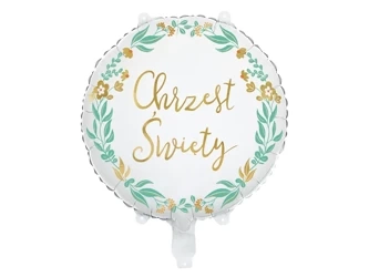 Balon foliowy ''Chrzest Święty'' - 45 cm