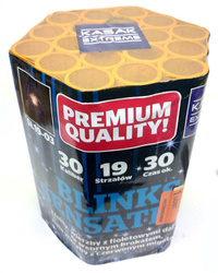 WYRZUTNIA BLINKS SENSATION - 19 strzałów - 30 mm - SL19-03 - Gaoo