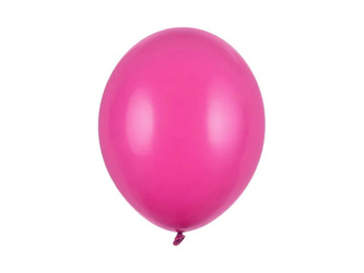 Balony lateksowe 23 cm Pastel Hot Pink (CIEMNORÓŻOWY) 100 szt.