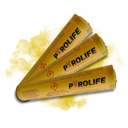 Zestaw 3x ŚWIECA DYMNA - ŻÓŁTA - Zawleczka - P-RDG2-Y - PYROLIFE