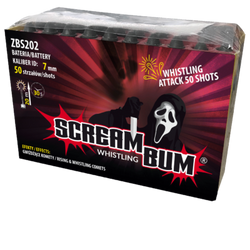 PISZCZKI WHISTLING ATTACK - SCREAM BUM - 50 strzałów - ZBS202 - ZomBum