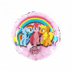 Balon Foliowy "My Little Pony" - Tęcza 18"