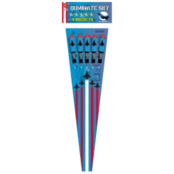 ZESTAW RAKIET DOMINATE SKY - 5 szt. - 42mm - CLE2596Z - SRPYRO