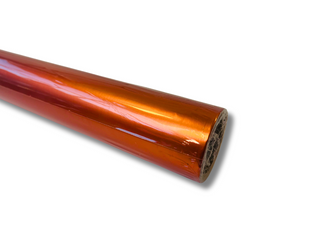 Papier do pakowania - Metaliczny - Miedziany - 70 x 200cm