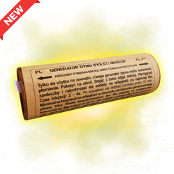 Granat dymny dwustronny - ŻÓŁTY - 60 sekund - MA0515-YELL - MAXSEM