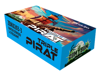PETARDY HUKOWE TRIPLE PIRAT - 100 szt - ZBK02033 - ZomBum