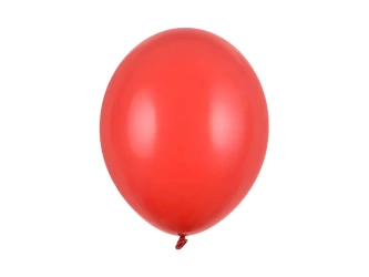 Balony Strong 30cm - Pastel Poppy Red - 50 sztuk