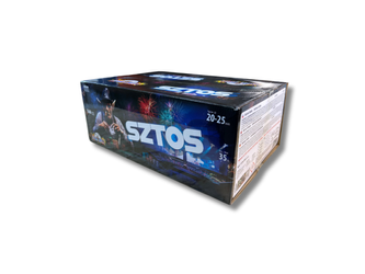 POKAZ FAJERWERKÓW SZTOS - 144 strzały - 20-25 mm - ZBC404 - ZomBum