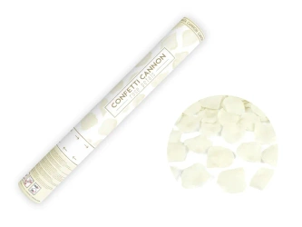 Tuba Konfetti - płatki róż - kremowe - 40cm