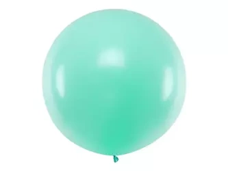 Balon okrągły 1m - Pastel Light Mint