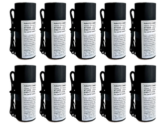 Zestaw 10x Fontanna iskier/sceniczna - XT1038- 2m - SREBRNA - 30s