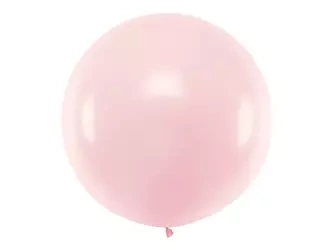 Balon okrągły 1m - Pastel Pale Pink