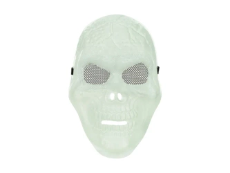 Maska Czaszka świecąca w ciemności - 17x27cm