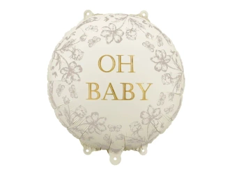 Balon foliowy - Oh Baby - 35x35 cm