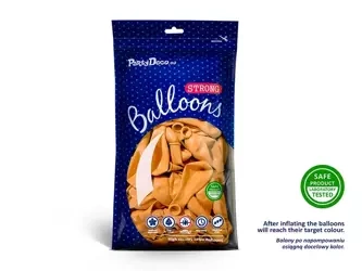 x Balony Strong 30cm - Pastel Mand. Orange - 100 szt. x