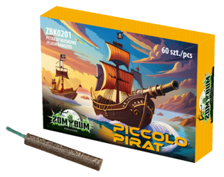 PETARDY HUKOWE PICCOLO PIRAT - 60 szt - ZBK0201 - ZomBum