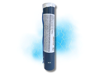 MINA DYMNA NIEBIESKA Z ZAPALNIKIEM - CRACKLING - 40mm