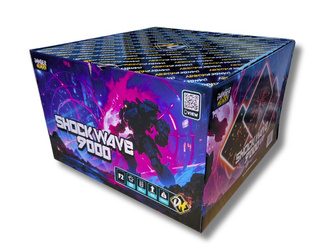 Wyrzutnia Shock Wave 9000 - 100 strzałów - 30mm - PC2W3 6328 - DANGER HOBBY